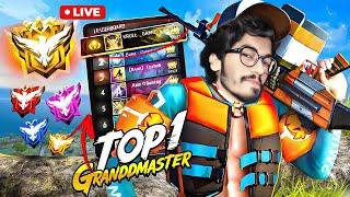 New Season Rank Push || V badge Sniper King  Free Fire LIVE! #ff #freefire #fflive