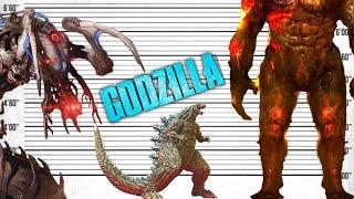 Monsters Bigger Than Godzilla Earth  | Size Comparison | Part 1