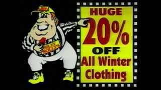 Silly Solly's "20% Winter Clothing" Commercial (Australia, June 1999) | Circa99