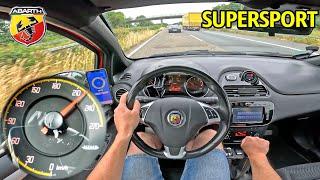 Abarth Punto Evo SuperSport with a STAGE 1 on AUTOBAHN!