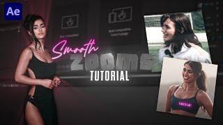 smooth zooms after effects tutorial