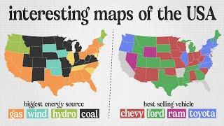 Incredible US Maps That Teach Key Differences Between States