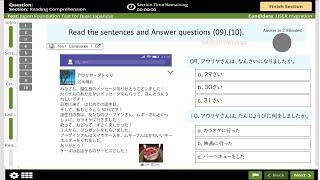 jft A2 full test vocabulay,conversation, listening,reading part3