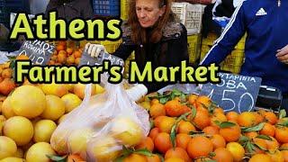 How's the farmer's market in Athens! | Rafaello - Life in Greece