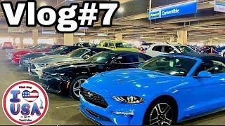 LAS VEGAS Airport RENTAL CAR ALAMO PARKDECK WALK / vlog#7 LV2023 - DEUTSCH