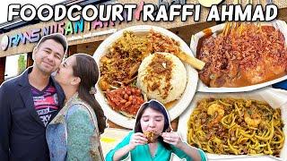 RAFFI AHMAD BUKA FOOD COURT TERBESAR !! KITA MAKAN SEHARIAN DISINI…