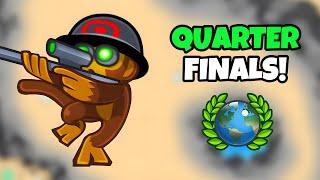 INSANE QUARTER FINALS - PRO 50 PLAYER TOURNAMENT (Bloons TD Battles)