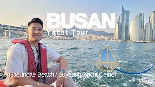 Experience a Busan Yacht Tour: South Korea Travel