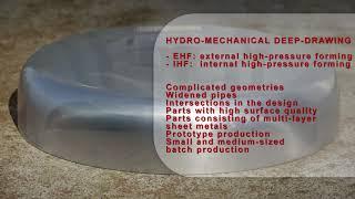 Radkersburger Metal Forming - Hydromechanisches Tiefziehen - Unsere Leistungen