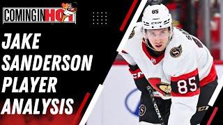 Jake Sanderson Player Analysis : Ottawa Senators | Coming in Hot