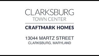 A Craftmark Quick Move-In at Clarksburg Town Center: 13044 Martz Street