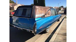 custom 1970 Cadillac Fleetwood M&M hearse (photo slideshow)