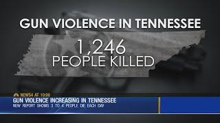 Report: Tennessee gun violence is getting worse