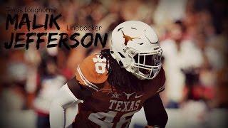 Malik Jefferson || "The Predator" || Texas Highlights