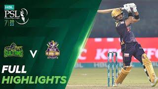 Full Highlights | Multan Sultans vs Quetta Gladiators | Match 7 | HBL PSL 7 | ML2T