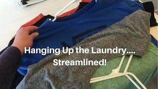 Great Tip and Hack for Hanging Up the Laundry More Efficiently