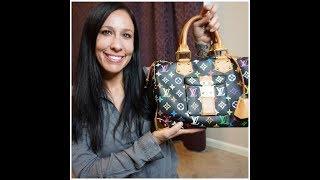 LOUIS VUITTON MULTICOLOR SPEEDY 30 REVIEW