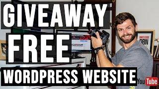 Free Wordpress Website Giveaway DM with Karl