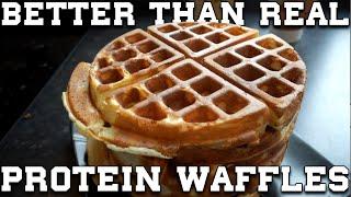 The ULTIMATE PROTEIN WAFFLES - High Protein & Low Calorie - Better Than Real