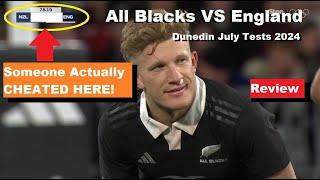 Review: All Blacks VS England Dunedin July 2024. Analysis, Reaction, Recap. Damien McKenzie kick