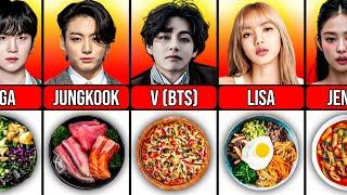 Famous K-pop Idols and Their Favourite Foods