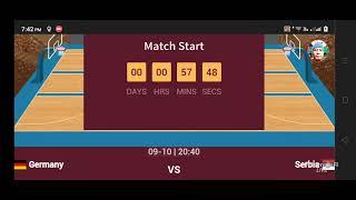 SERBIA VS GERMANY | 2023 FIBA WORLD CUP BATTLE FOR GOLD LIVE SCORE