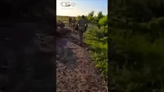 За секунду до удара снес дрон ВСУ! Спас себя и братьев по оружию!
