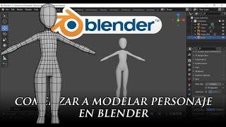 Modelado de Personaje en Blender - Parte 2