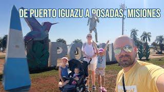 De Puerto Iguazu a Posadas. Из Пуэрто Игуасу в Посадас.