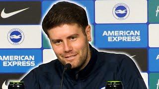 'I see the glass as HALF FULL!' | Fabian Hurzeler | Brighton v Arsenal