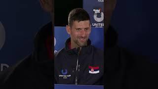 Novak Djokovic stuns fellow tennis players by speaking Chinese at press conference #tennis #mandarin