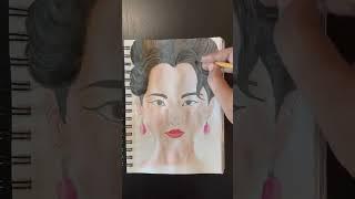 Step-by-Step Women's Face Portrait | Watercolor Painting Tutorial