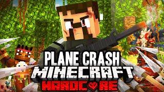 100 Players Simulate PLANE CRASH in Minecraft...