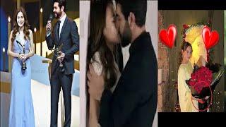 Barış Baktaş and Yağmur Yüksel kissed in front of everyone on the set!