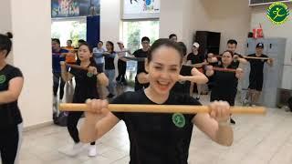 Bài Aerobic với Gậy - HLV Hà Thy | Tập huấn hội viên tháng 6.2020 | Chi Hội Aerobic TPHCM