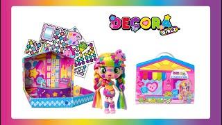 DECORA Girlz Sticker Store Playset