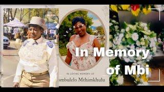 Legacy 8 (Legacy vlog 5 Part 1 of Mbi's memorial and Funeral.The JMPD Officer who got shot by SAPS)