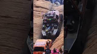 Off-Road Wrecker Games - Paul (Fab Rats) Climbs The Chute While Towing A Vehicle Up Triple 7 Trail