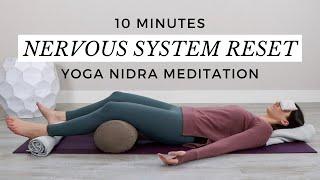 10-Minute Yoga Nidra to Reset Your Nervous System (Voice Only)