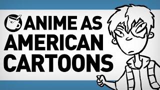 Drawing Anime Characters As American Cartoons