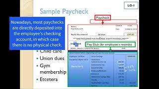 Calculating Net Pay and List of Employee Payroll Taxes