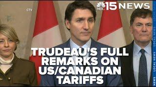 Full Trudeau remarks on Trump's tariffs - WPMI NBC 15