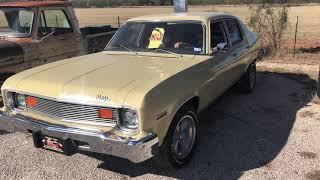 1974 Chevrolet Nova — Inline Straight 6 250ci — Chevy 4.1 Liter 4 door