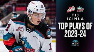 2024 NHL Draft Highlight Reel – Tij Iginla