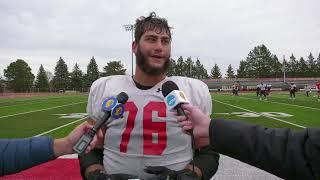 Ferris State Football Week 11 Media Session - Lawrence Hattar Interview