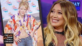 Hilary Duff Revisits Her 'Lizzie McGuire' Era Outfits