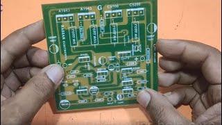 Transistor amplifier circuit diagram using 2sc5200 and 2sa1943