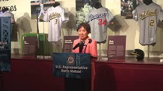 Congresswoman Matsui Highlights ¡Pleibol! Exhibit at California Museum