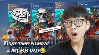 First time filming a MLBB video