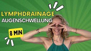 LYMPHDRAINAGE GESICHT ANLEITUNG / ANTIFALTEN